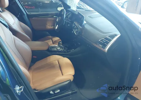 2022 BMW X3 xDrive30I z USA, uszkodzony, nr VIN 5UX53DP0XN9J50225